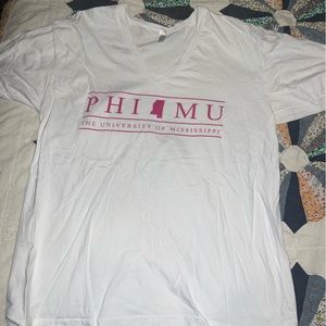 Phi Mu Ole Miss Tshirt